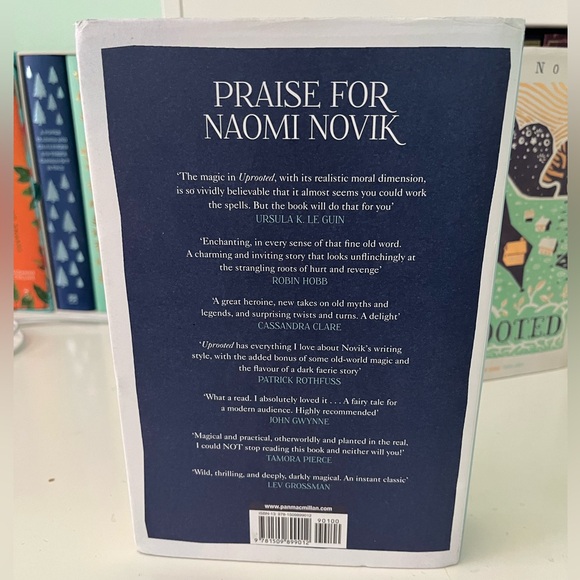 OOP UK Hardcovers of Uprooted and Spinning Silver by Naomi Novik - Picture 9 of 9